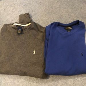 2 Polo Ralph Lauren Thermal Long Sleeve